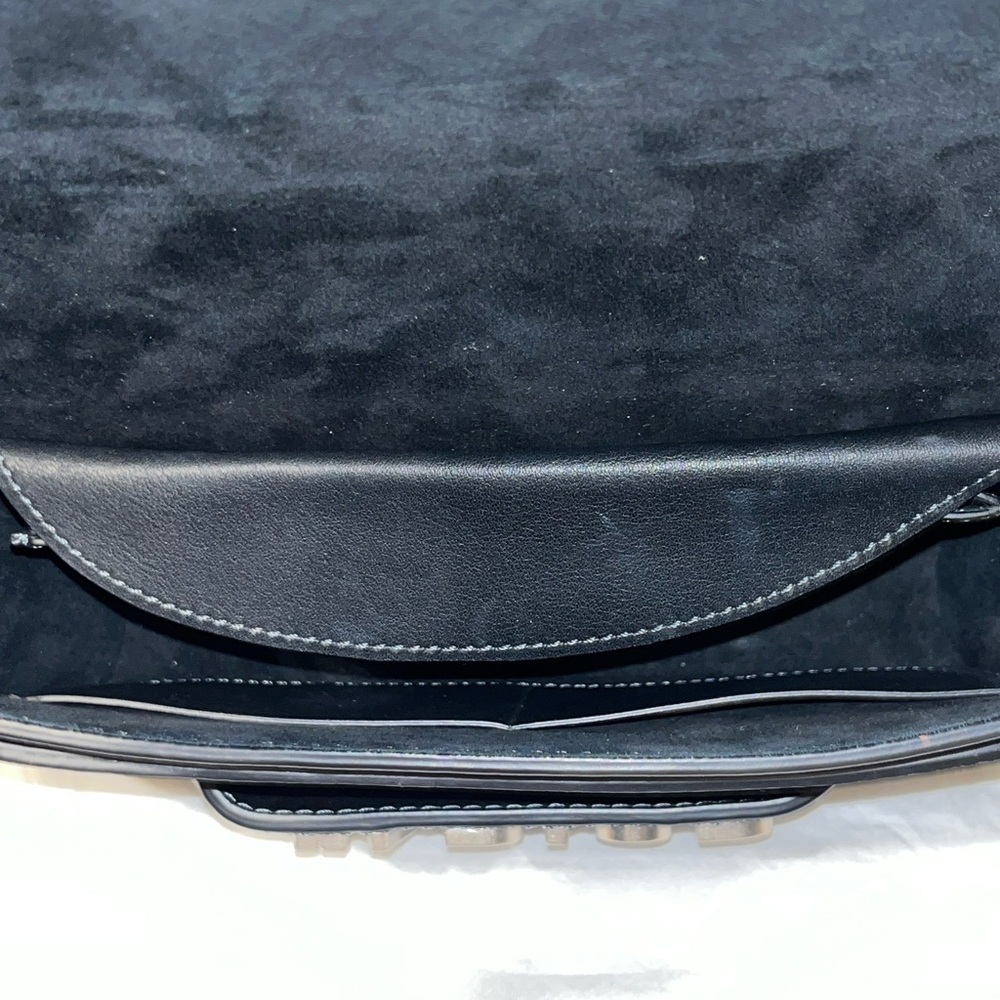 Christian Dior J'Adior Black Smooth Calf Skin Embroidered Mosaic Mirror … - Picture 7 of 12